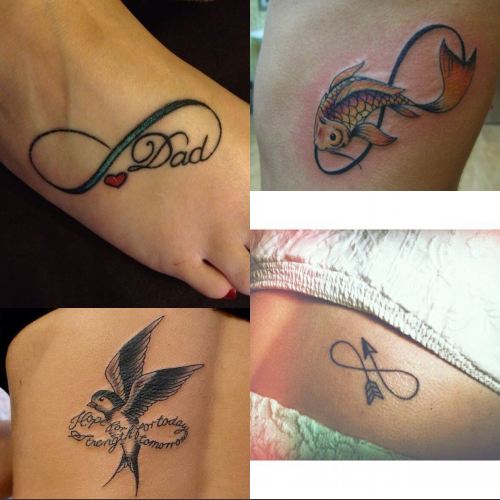 Tattoo zeichen unendliche liebe Familien Tattoo: